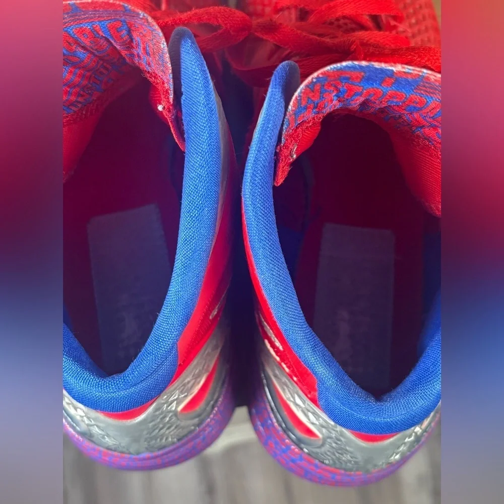 Rare Nike Zoom Hyperdunk 2011 Mens 10 Blake Griffin Red Blue Shoes Basketball
